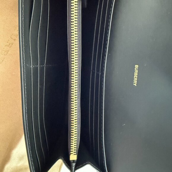 Burberry Coated Canvas and Leather Wallet/Black - Picture 5 of 6